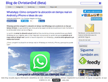 Tablet Screenshot of christiandve.com